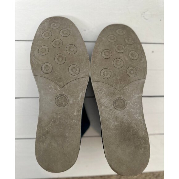 SERGIO ROSSI Men's Blue Suede Round Toe Lace-Up Chukka Boots Size 11 - Picture 12 of 12